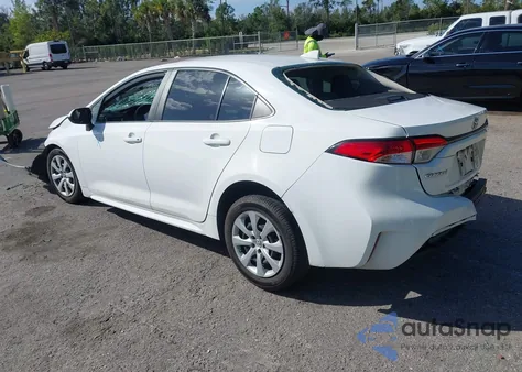 2021 Toyota Corolla Le из США, поврежденный, VIN 5YFEPMAEXMP150034